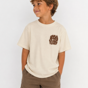 Camiseta "Boa Vibra" infantil